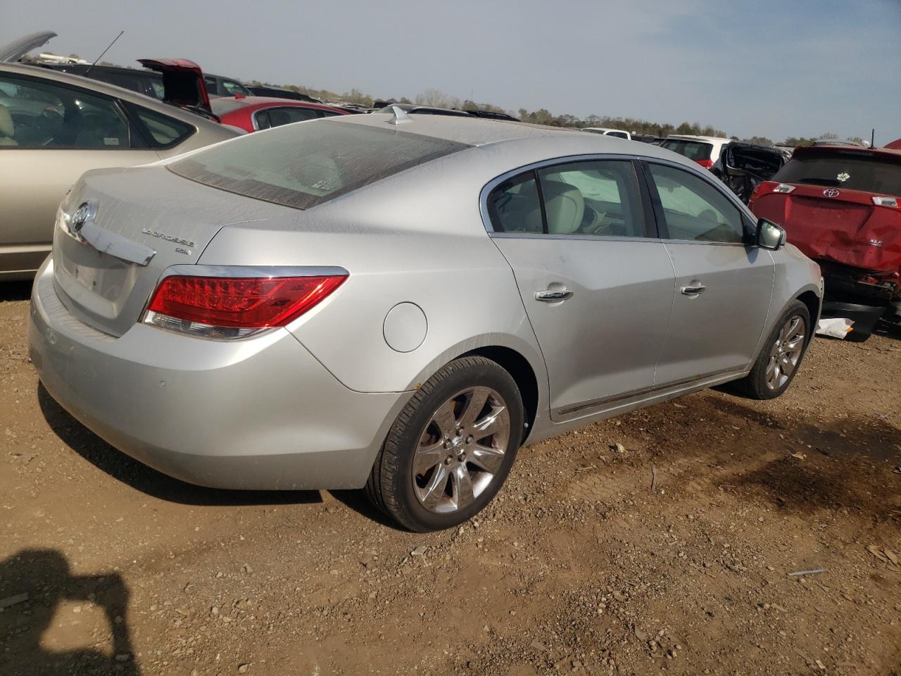 2010 Buick LaCrosse VIN 1G4GD5EG3AF141953 Copart auction photo, front end damage thumbnail 3