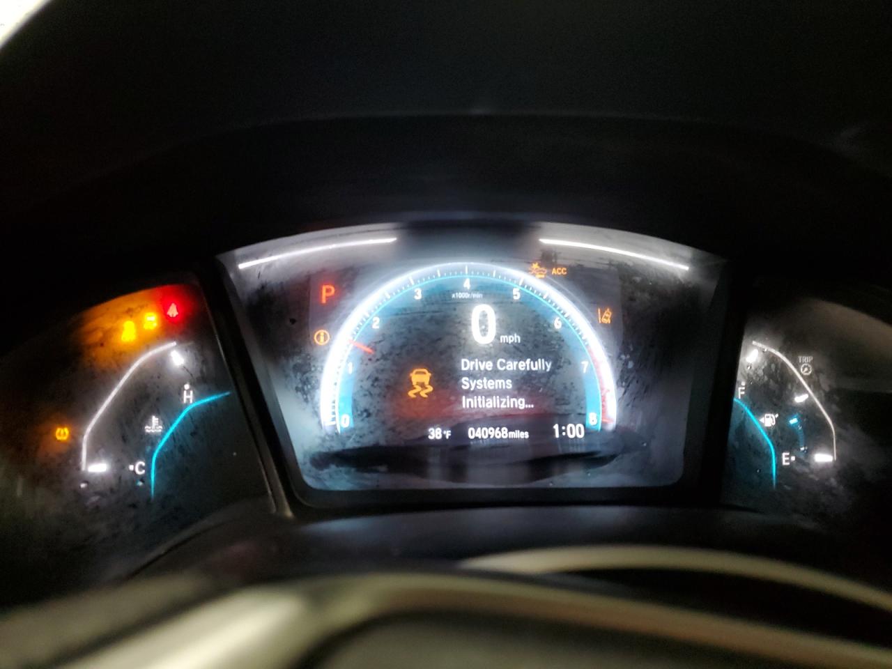 2020 Honda Civic VIN 2HGFC2F63LH565577 Copart auction photo, all over damage thumbnail 9