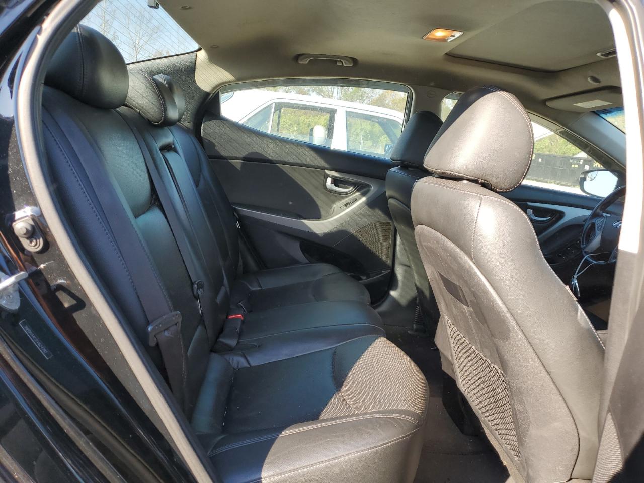 2015 Hyundai Elantra VIN 5NPDH4AE2FH624292 Copart auction photo, all over damage thumbnail 10