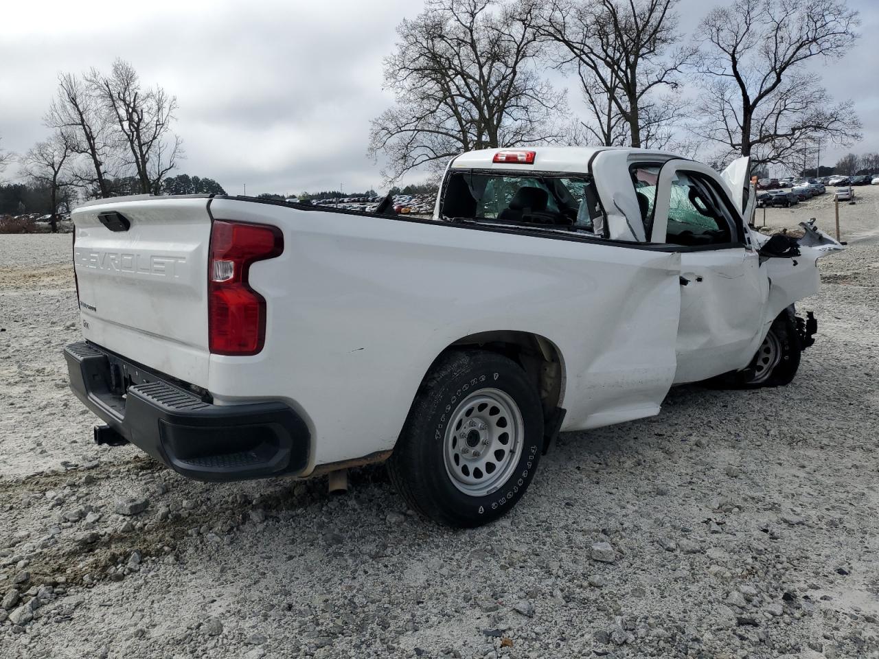 2020 Chevrolet Silverado VIN 3GCNWAEF5LG146627 Copart auction photo, all over damage thumbnail 3