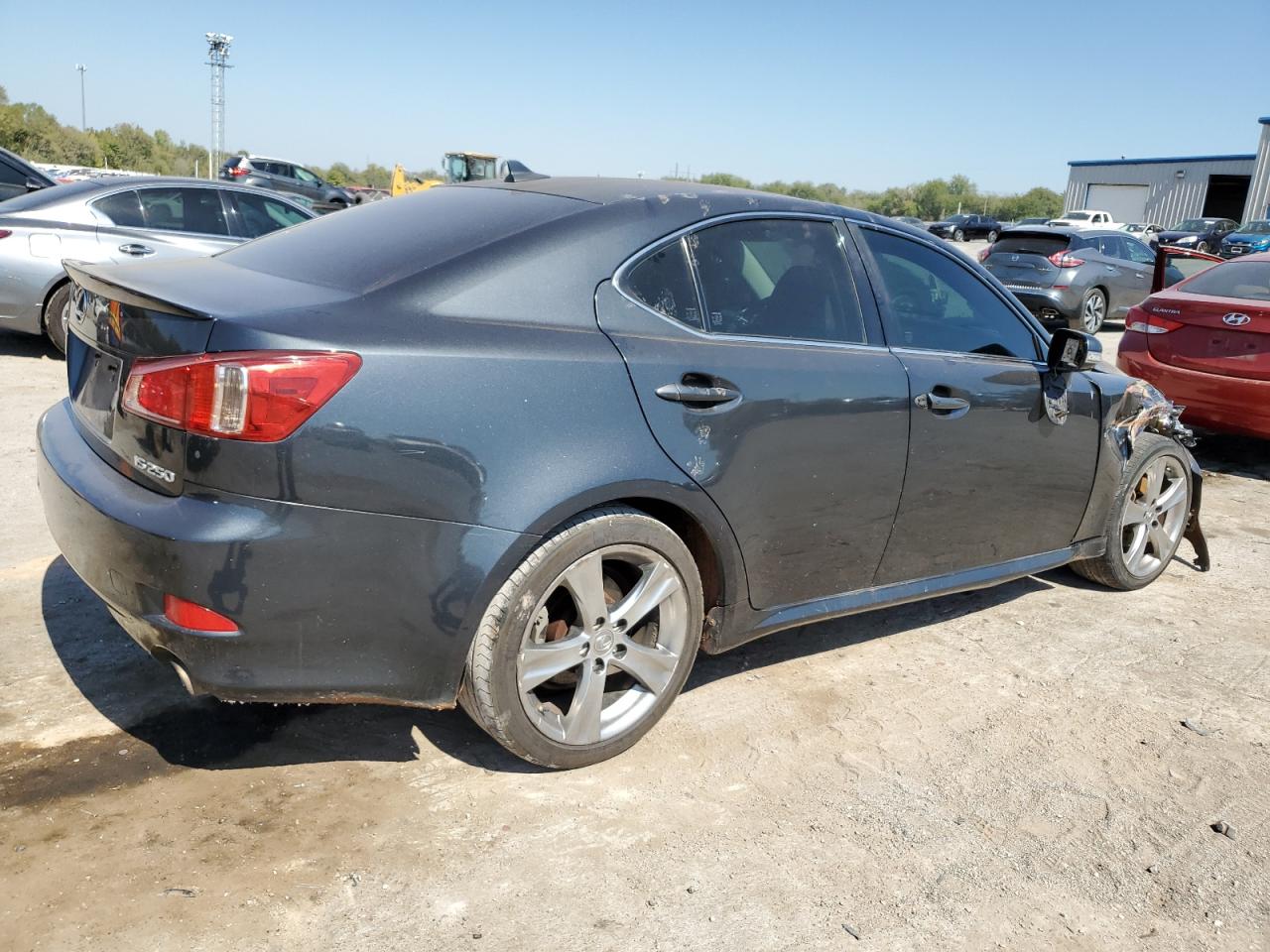 2011 Lexus IS VIN JTHBF5C20B5151507 Copart auction photo, front end / minor dent/scratches damage thumbnail 3