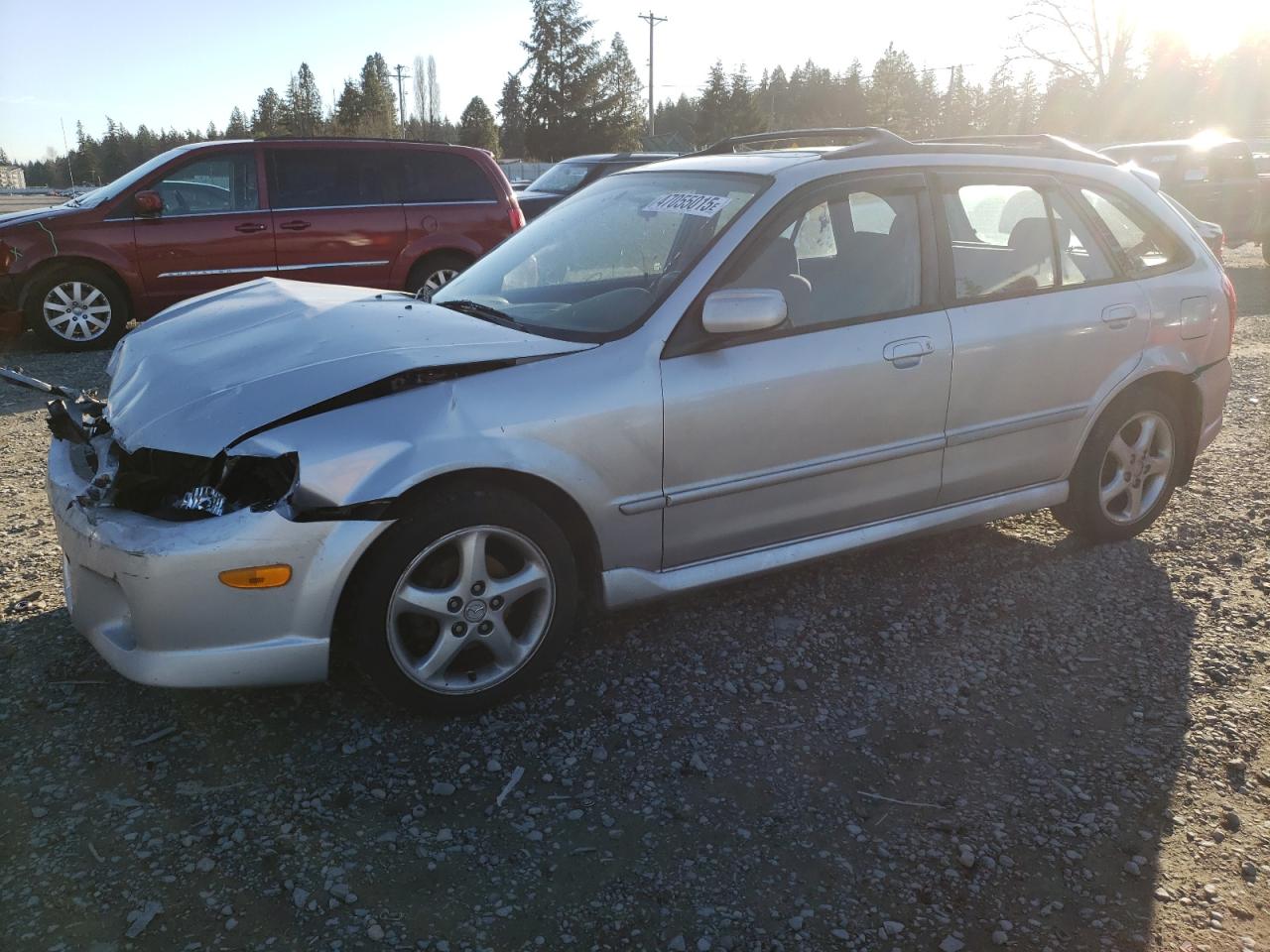 2002 Mazda Protege VIN JM1BJ246621487010
