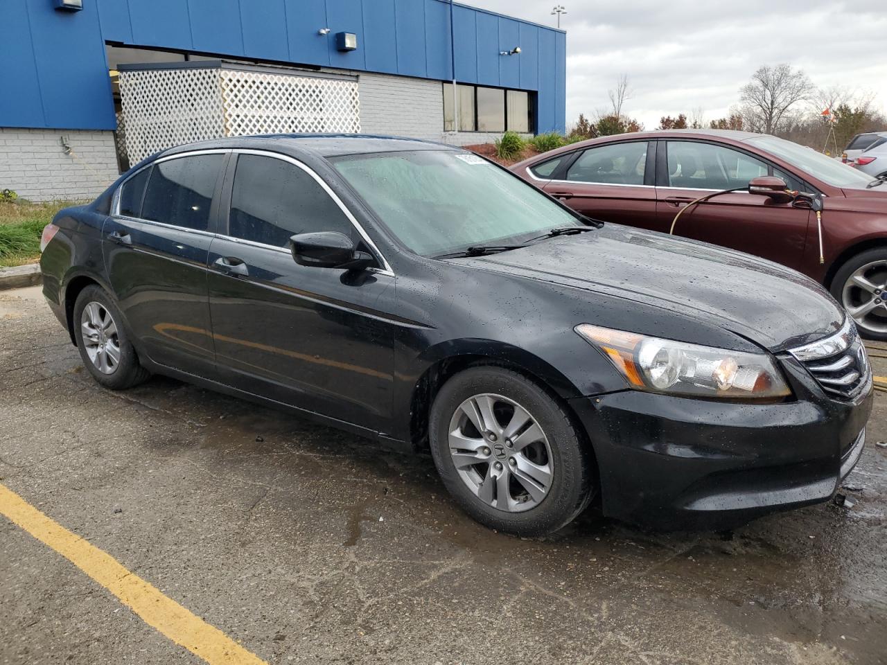 2012 Honda Accord VIN 1HGCP2F67CA073091 Copart auction photo, rear end / front end damage thumbnail 4