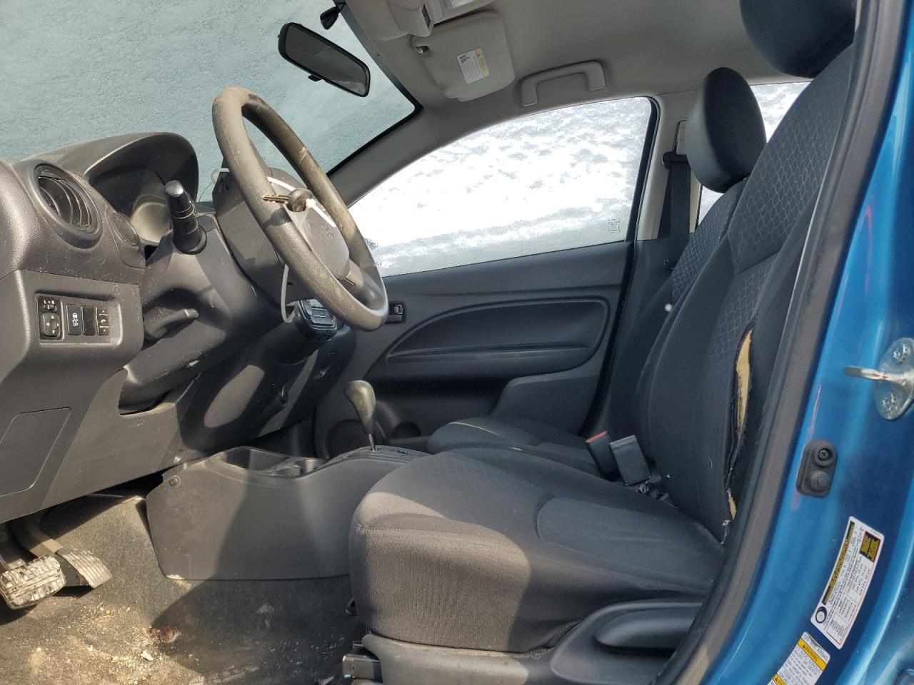 2015 Mitsubishi Mirage VIN ML32A3HJ1FH012787 Copart auction photo, rear end damage thumbnail 7