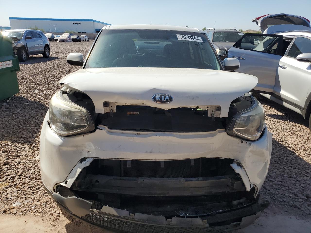 2016 KIA Soul VIN KNDJN2A20G7274110 Copart auction photo, front end damage thumbnail 5