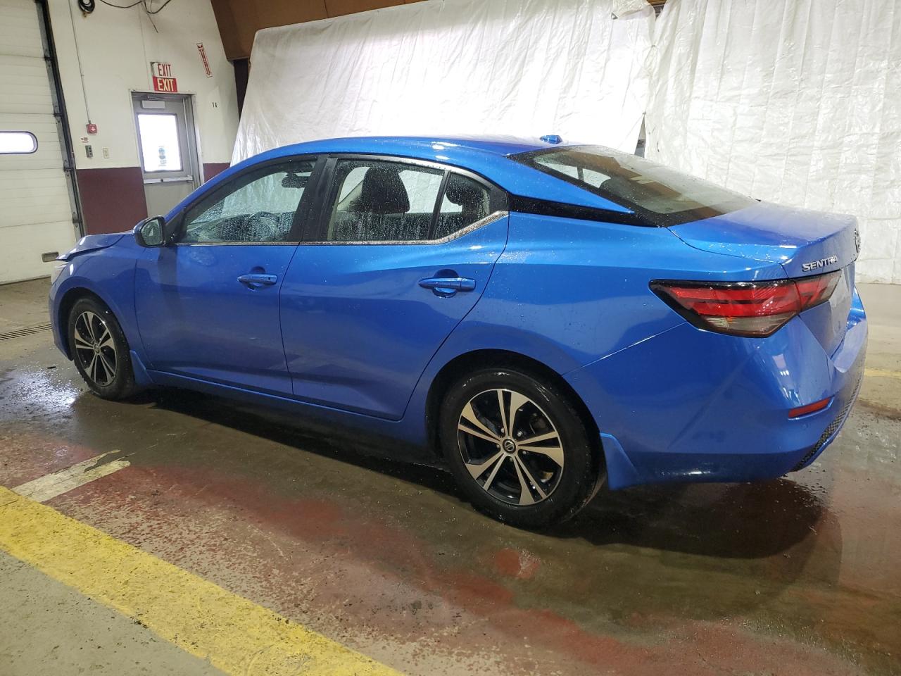 2022 Nissan Sentra VIN 3N1AB8CV1NY210921 Copart auction photo, front end / rear end damage thumbnail 2