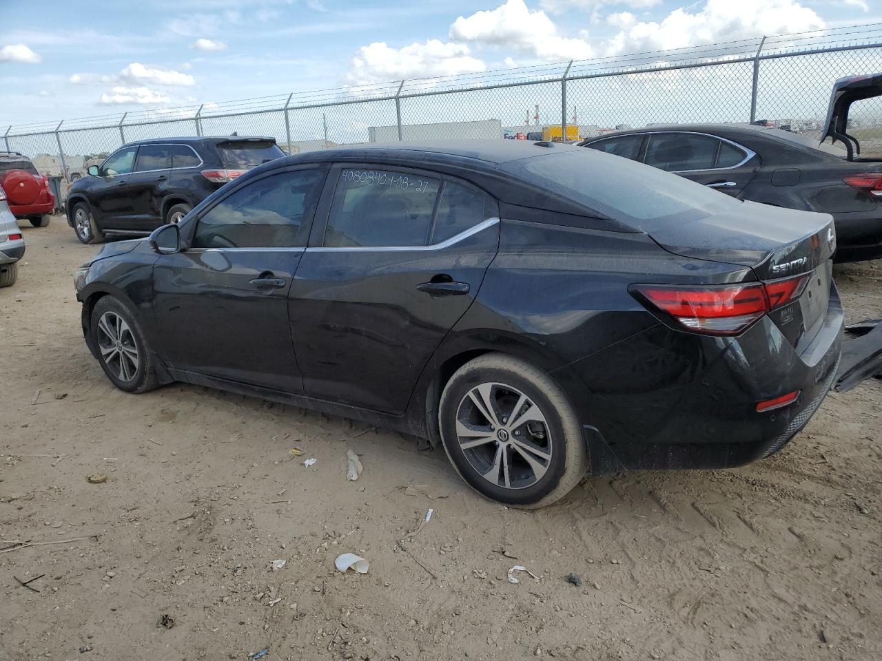 2020 Nissan Sentra VIN 3N1AB8CV5LY228805 Copart auction photo, front end / minor dent/scratches damage thumbnail 2