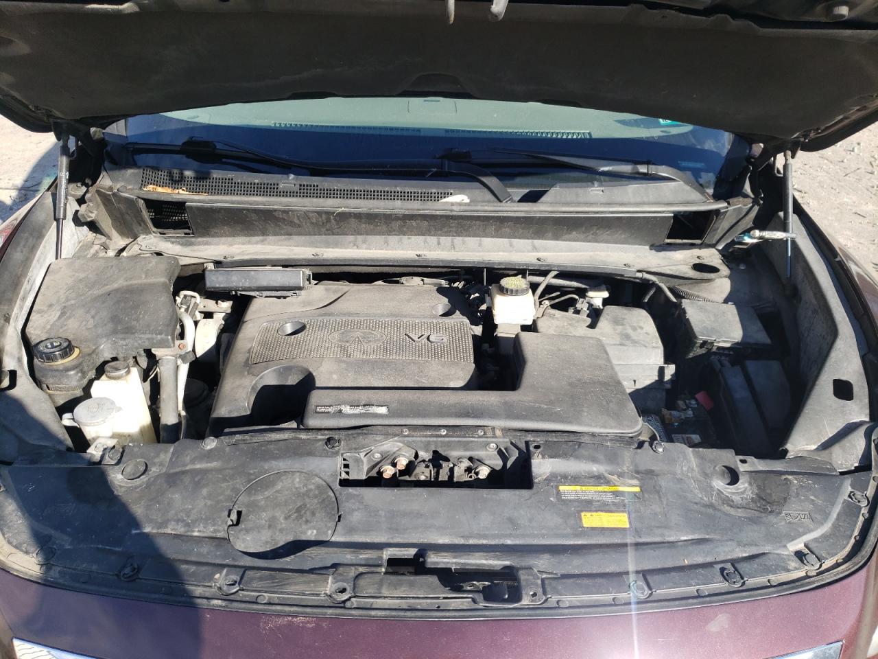 2013 Infiniti JX VIN 5N1AL0MM8DC323544 Copart auction photo, rear end damage thumbnail 12