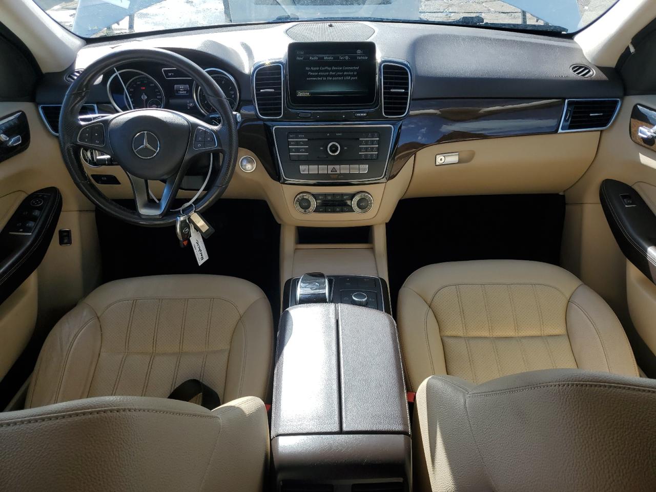 2016 Mercedes-Benz GLE VIN 4JGDA5HB6GA768180 Copart auction photo, side damage thumbnail 8