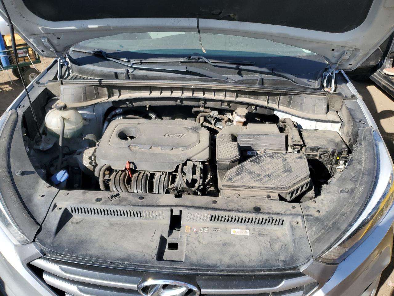 2018 Hyundai Tucson VIN KM8J3CAL7JU827621 Copart auction photo, all over damage thumbnail 12