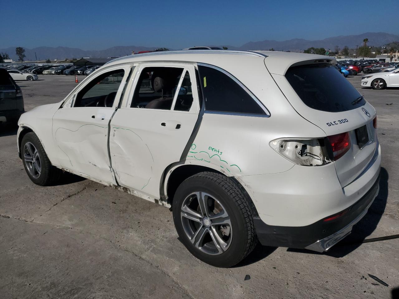 2016 Mercedes-Benz GLC VIN WDC0G4JB4GF113079 Copart auction photo, all over damage thumbnail 2