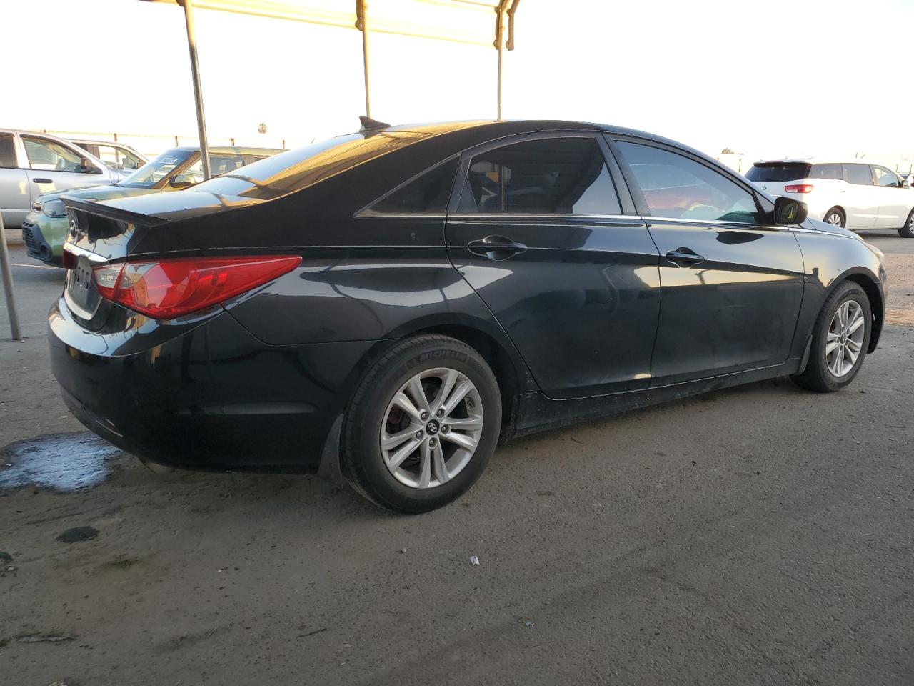 2013 Hyundai Sonata VIN 5NPEB4AC4DH606541 Copart auction photo, vandalism / side damage thumbnail 3