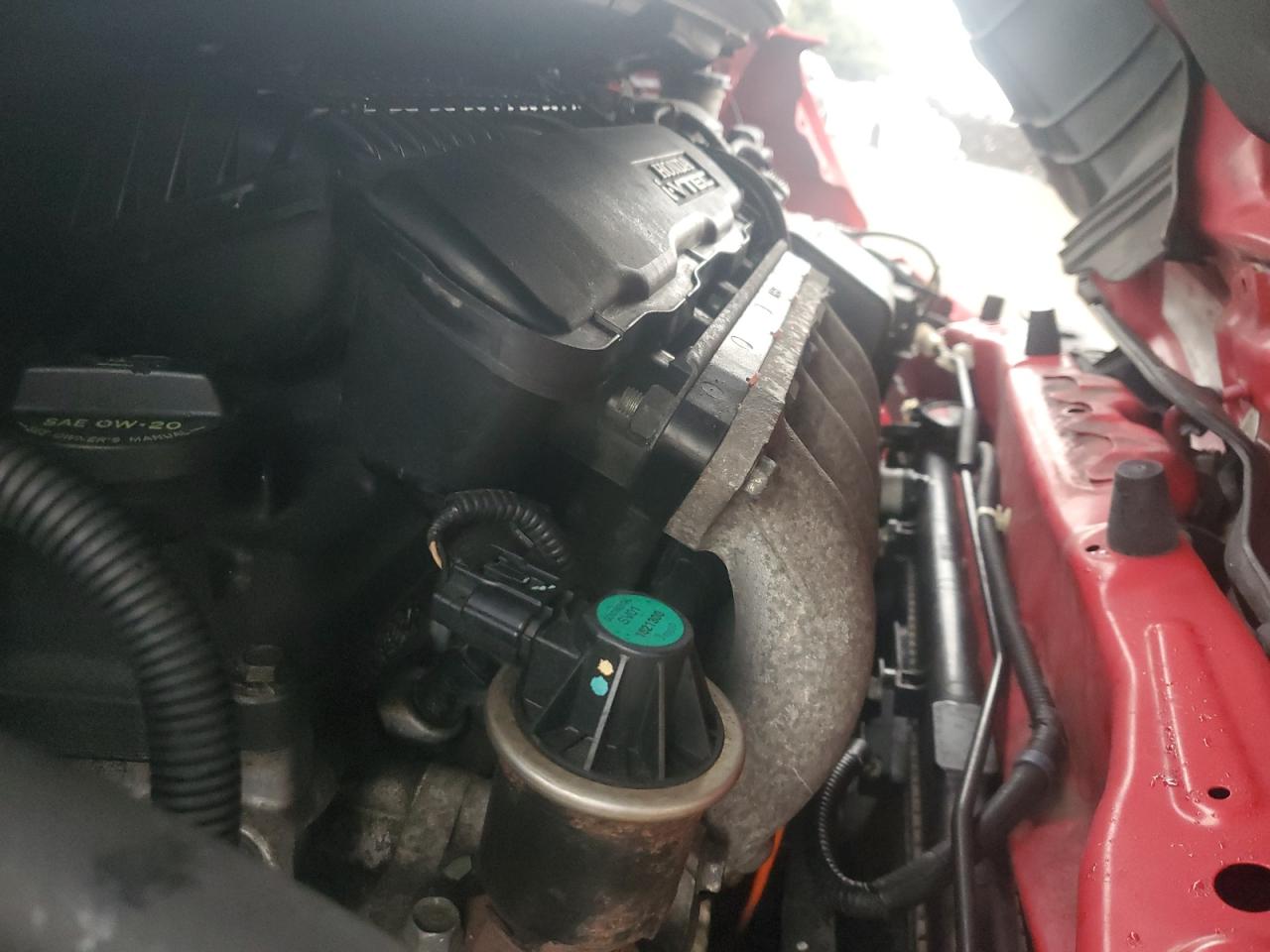 2013 Honda Fit VIN JHMGE8H50DC069420 Copart auction photo, front end damage thumbnail 12