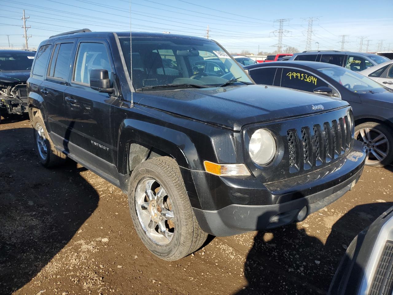 2013 Jeep Liberty (Patriot) VIN 1C4NJRBB5DD271642 Copart auction photo, normal wear damage thumbnail 4