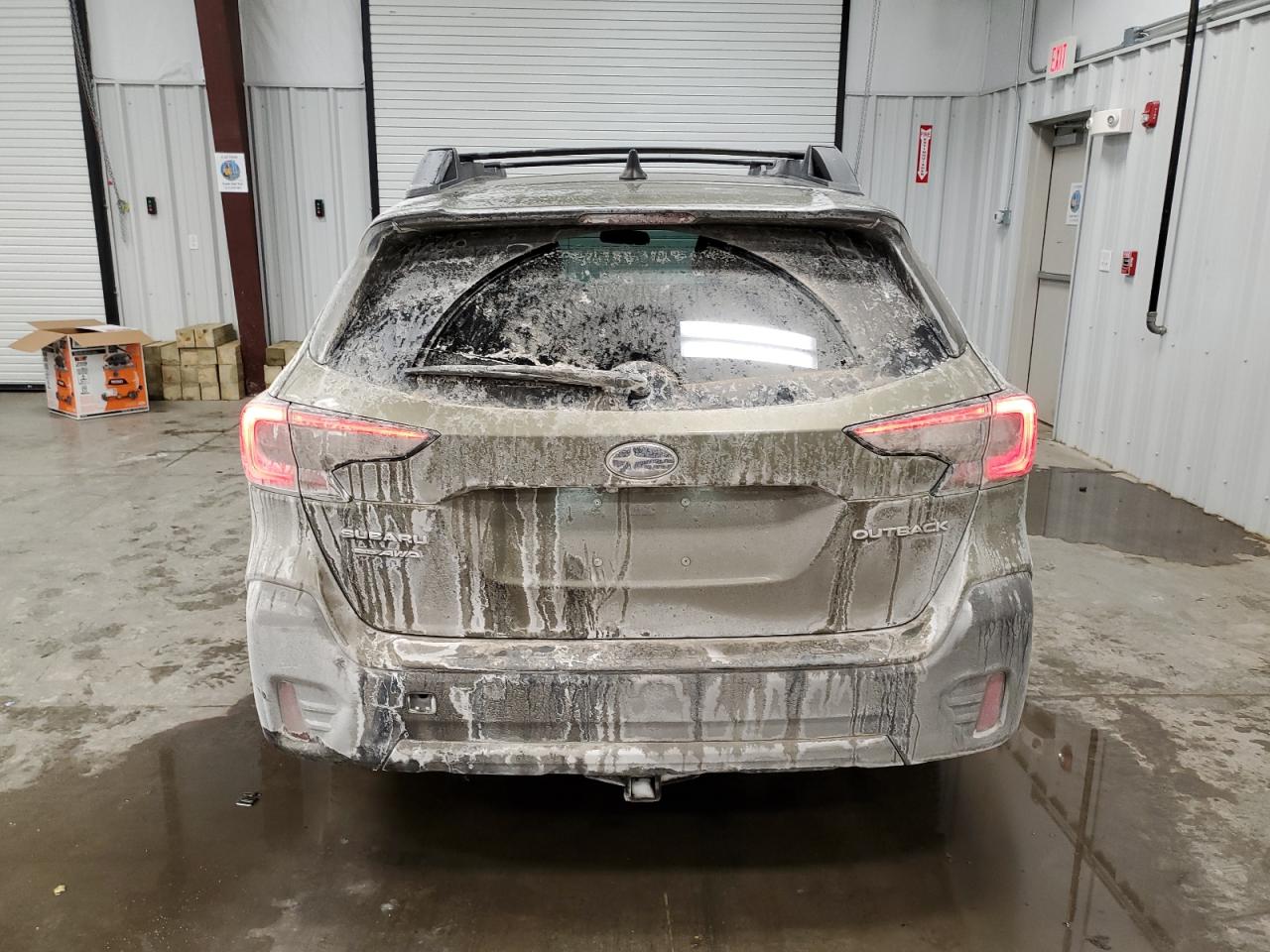 2021 Subaru Outback VIN 4S4BTACC2M3145049 Copart auction photo, side damage thumbnail 6