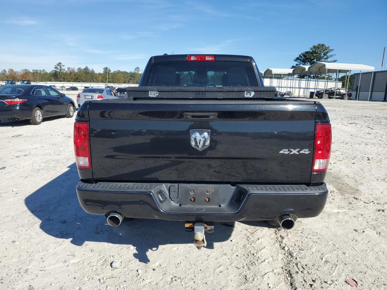 2015 RAM 1500 VIN 1C6RR7FT6FS656893 Copart auction photo, side damage thumbnail 6