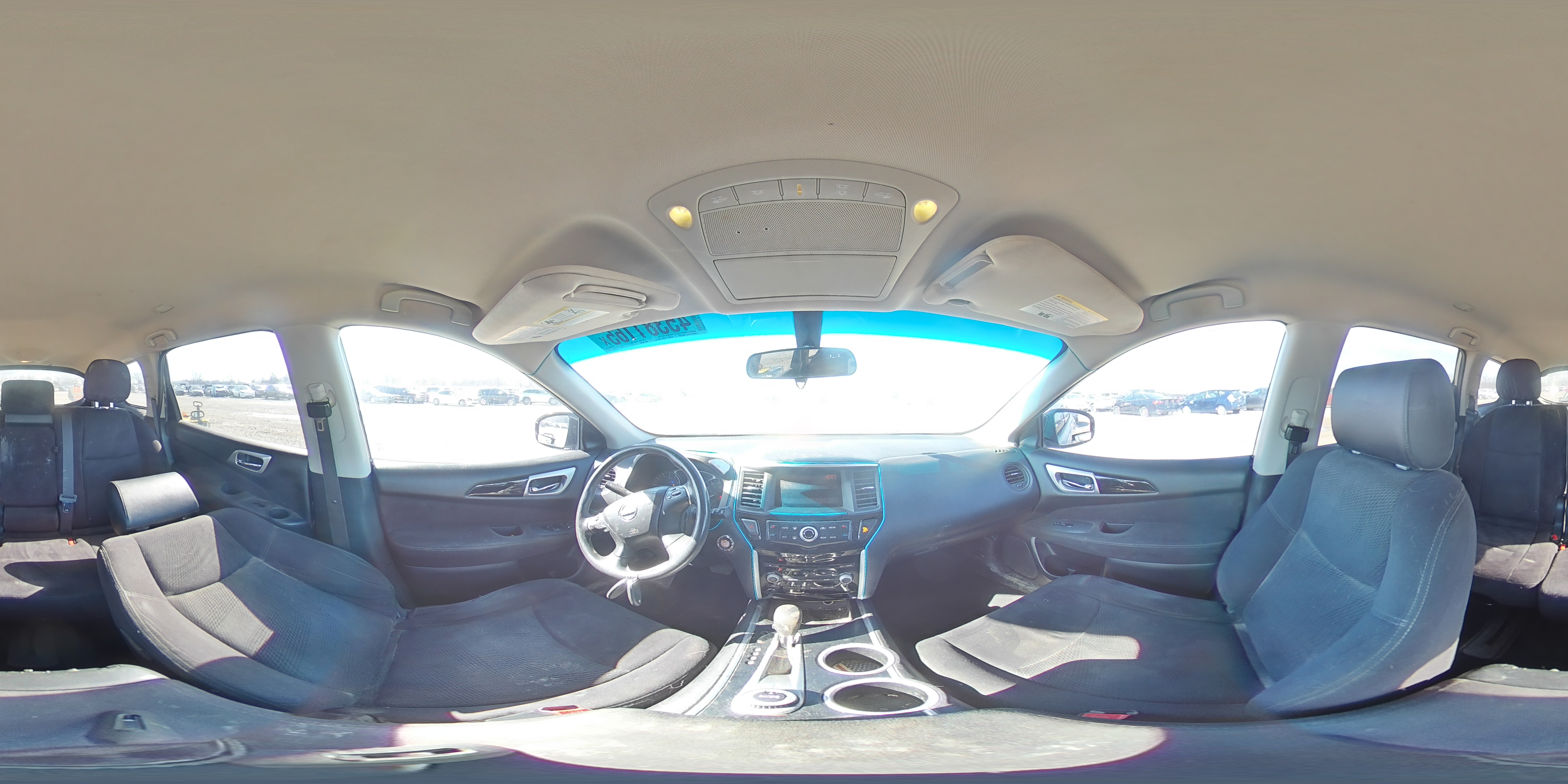2014 Nissan Pathfinder VIN 5N1AR2MM0EC708480 Copart auction photo, front end damage thumbnail 14