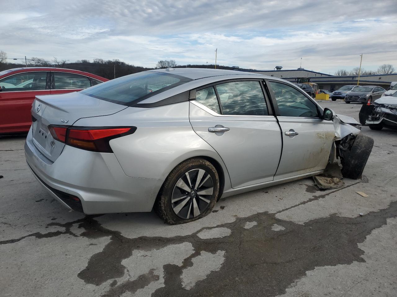 2021 Nissan Altima VIN 1N4BL4DVXMN336184 Copart auction photo, front end / side damage thumbnail 3