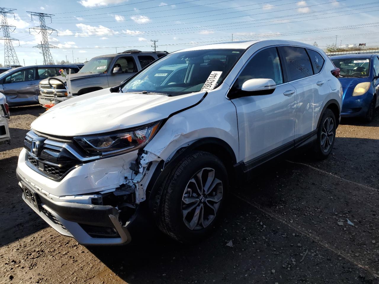 2021 Honda CR-V VIN 5J6RW2H58MA015521