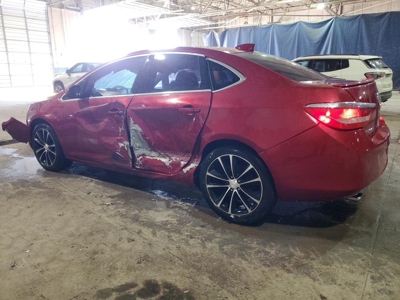 2016 Buick Verano VIN 1G4PW5SK9G4179078 Copart auction photo, side / front end damage thumbnail 2