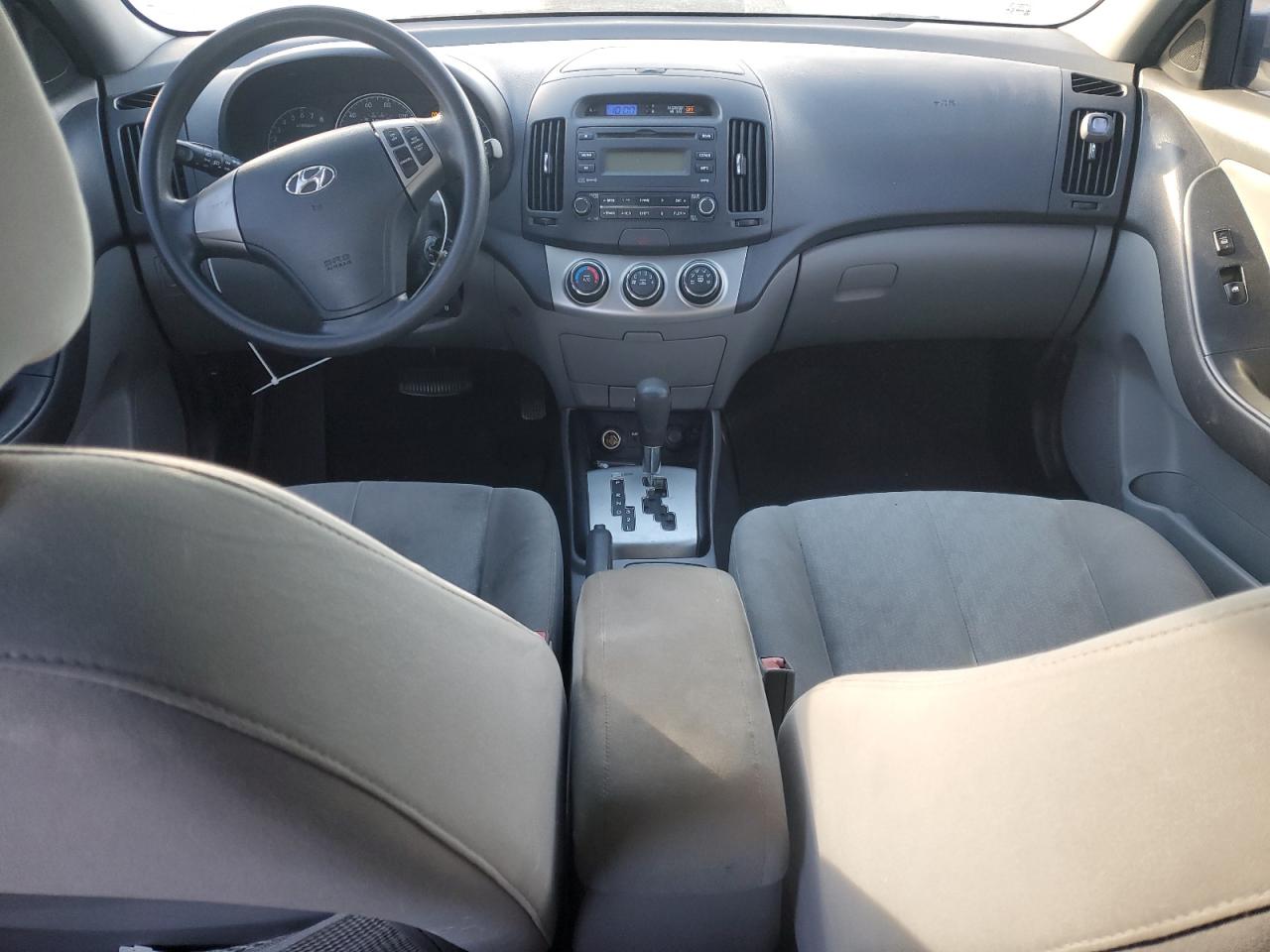 2010 Hyundai Elantra VIN KMHDU4AD3AU199520 Copart auction photo, hail / minor dent/scratches damage thumbnail 8