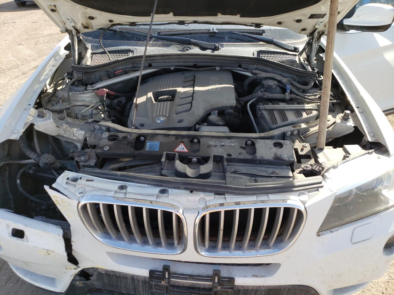 2011 BMW X3 VIN 5UXWX5C57BL701760 Copart auction photo, front end damage thumbnail 12