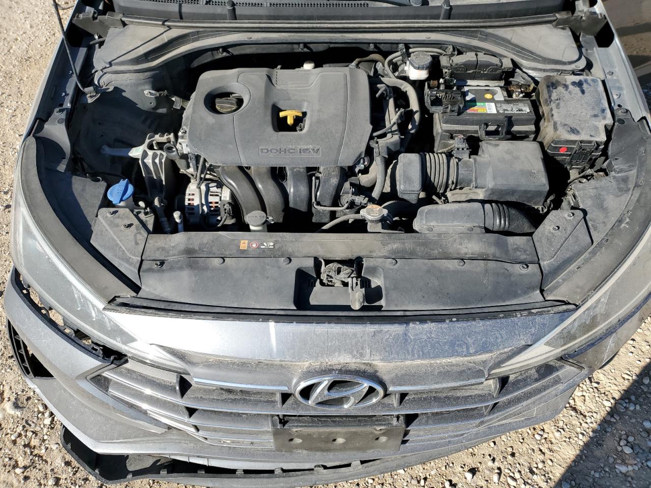 2020 Hyundai Elantra VIN 5NPD84LF0LH499780 Copart auction photo, vandalism damage thumbnail 11