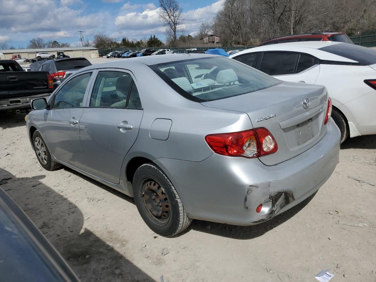 2009 Toyota Corolla VIN JTDBL40E69J034938 Copart auction photo, rear end damage thumbnail 2