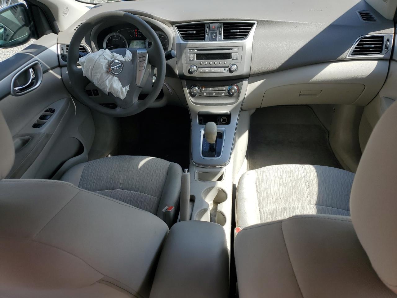 2014 Nissan Sentra VIN 3N1AB7AP9EY230350 Copart auction photo, front end / side damage thumbnail 8