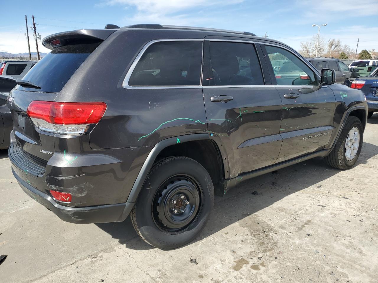 2019 Jeep Grand Cherokee VIN 1C4RJFAG1KC736420 Copart auction photo, side damage thumbnail 3