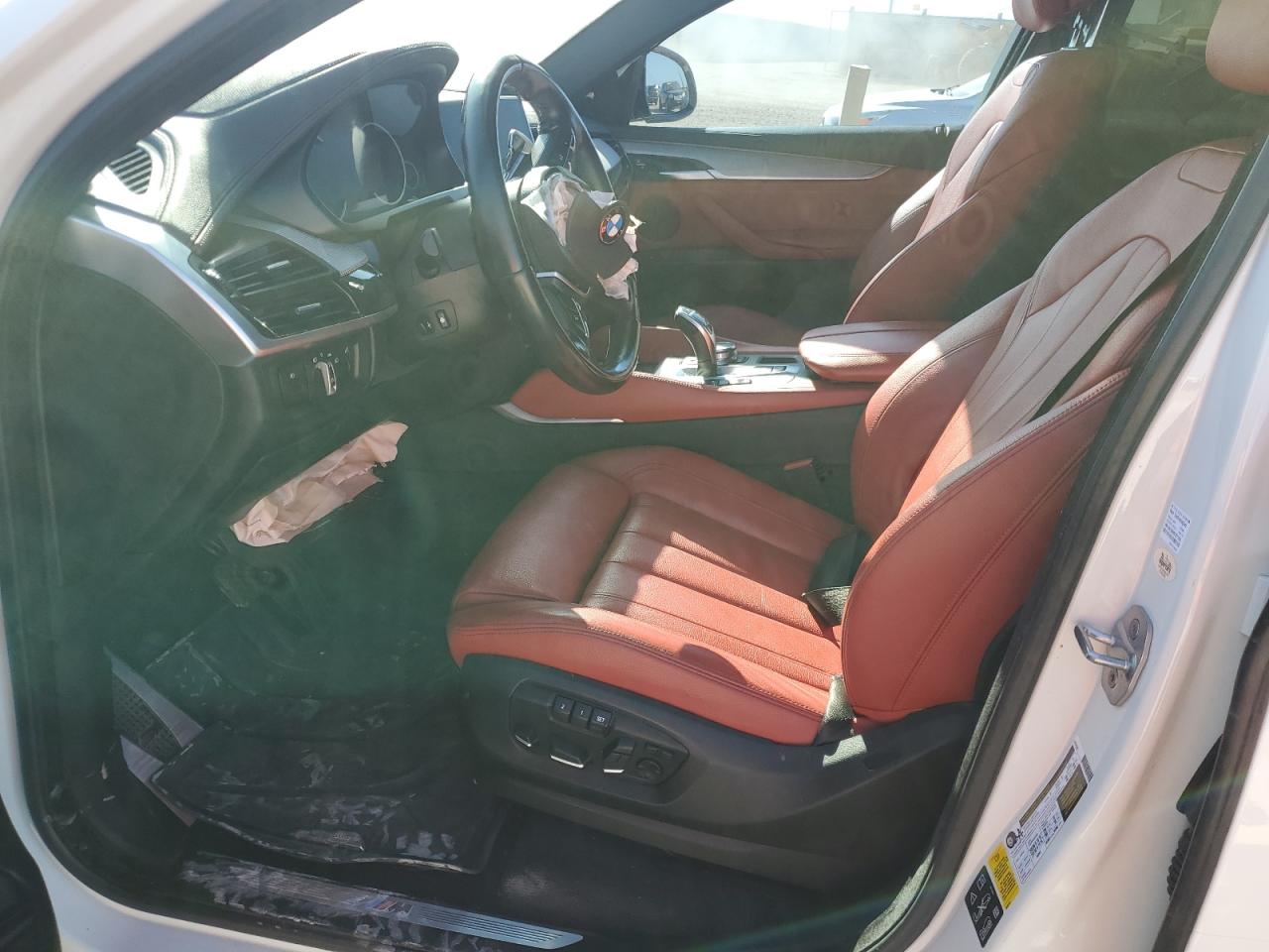 2017 BMW X6 VIN 5UXKU2C53H0N85389 Copart auction photo, front end / minor dent/scratches damage thumbnail 7