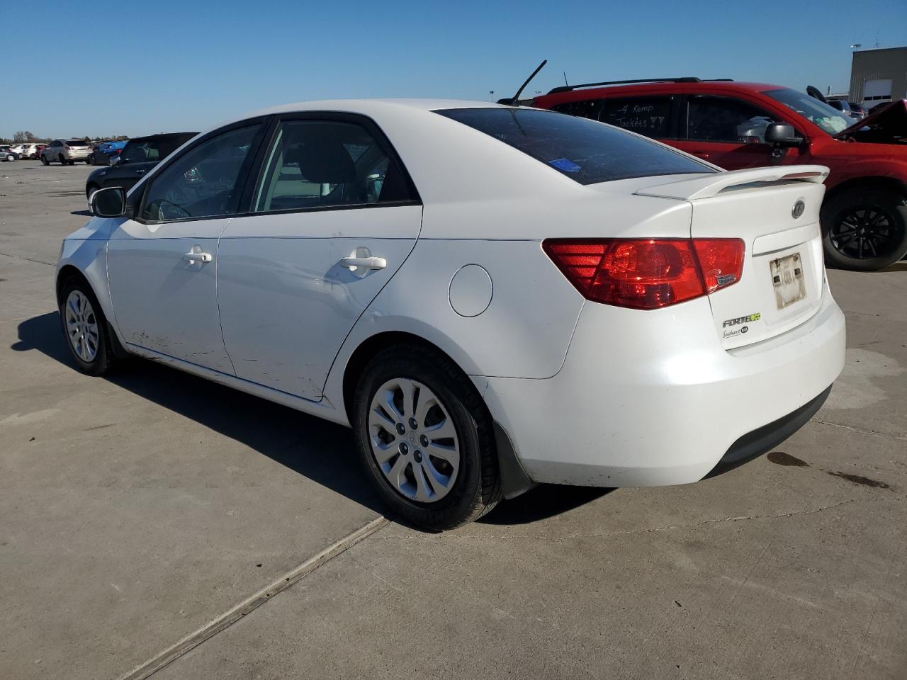 2013 KIA Forte VIN KNAFU4A2XD5725116 Copart auction photo, front end / side damage thumbnail 2