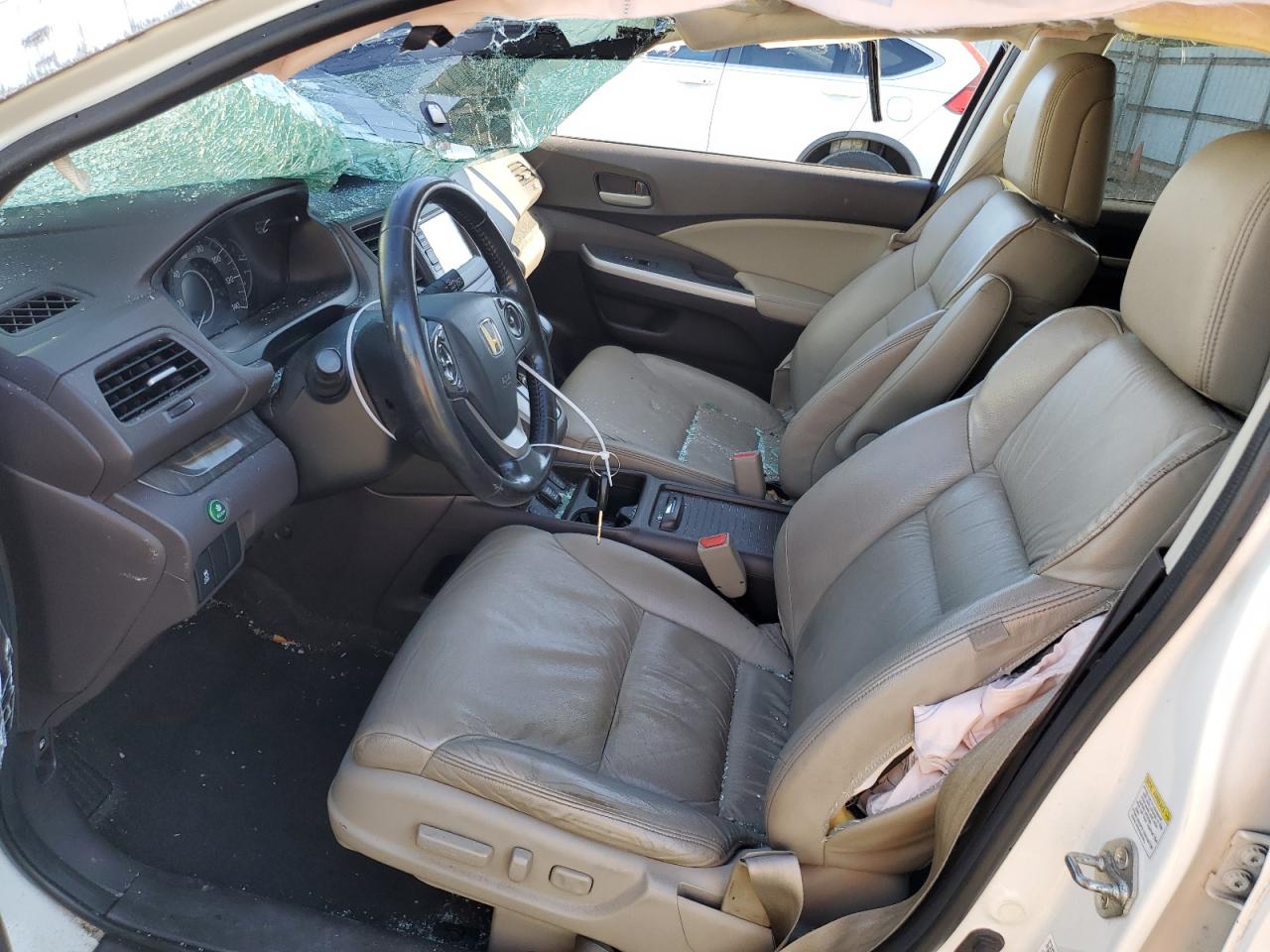 2012 Honda CR-V VIN 5J6RM4H73CL034290 Copart auction photo, rollover damage thumbnail 7