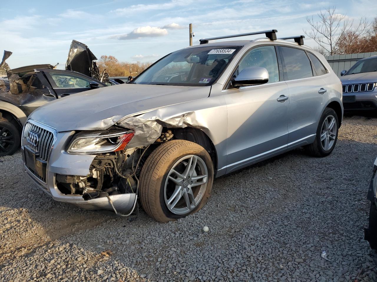 2017 Audi Q5 VIN WA1C2AFP3HA092657