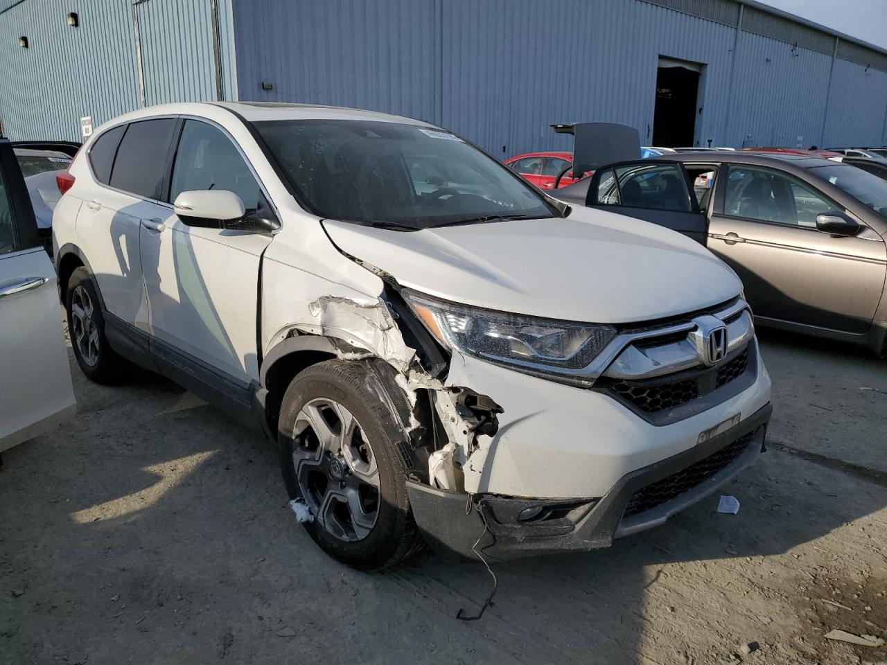 2019 Honda CR-V VIN JHLRW2H85KX012735 Copart auction photo, front end damage thumbnail 4