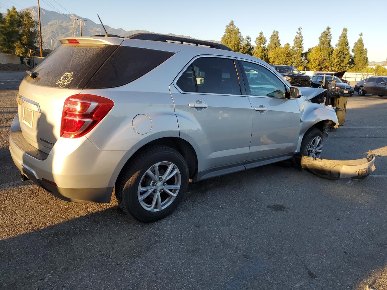 2016 Chevrolet Equinox VIN 2GNALCEK4G6279307 Copart auction photo, front end damage thumbnail 3