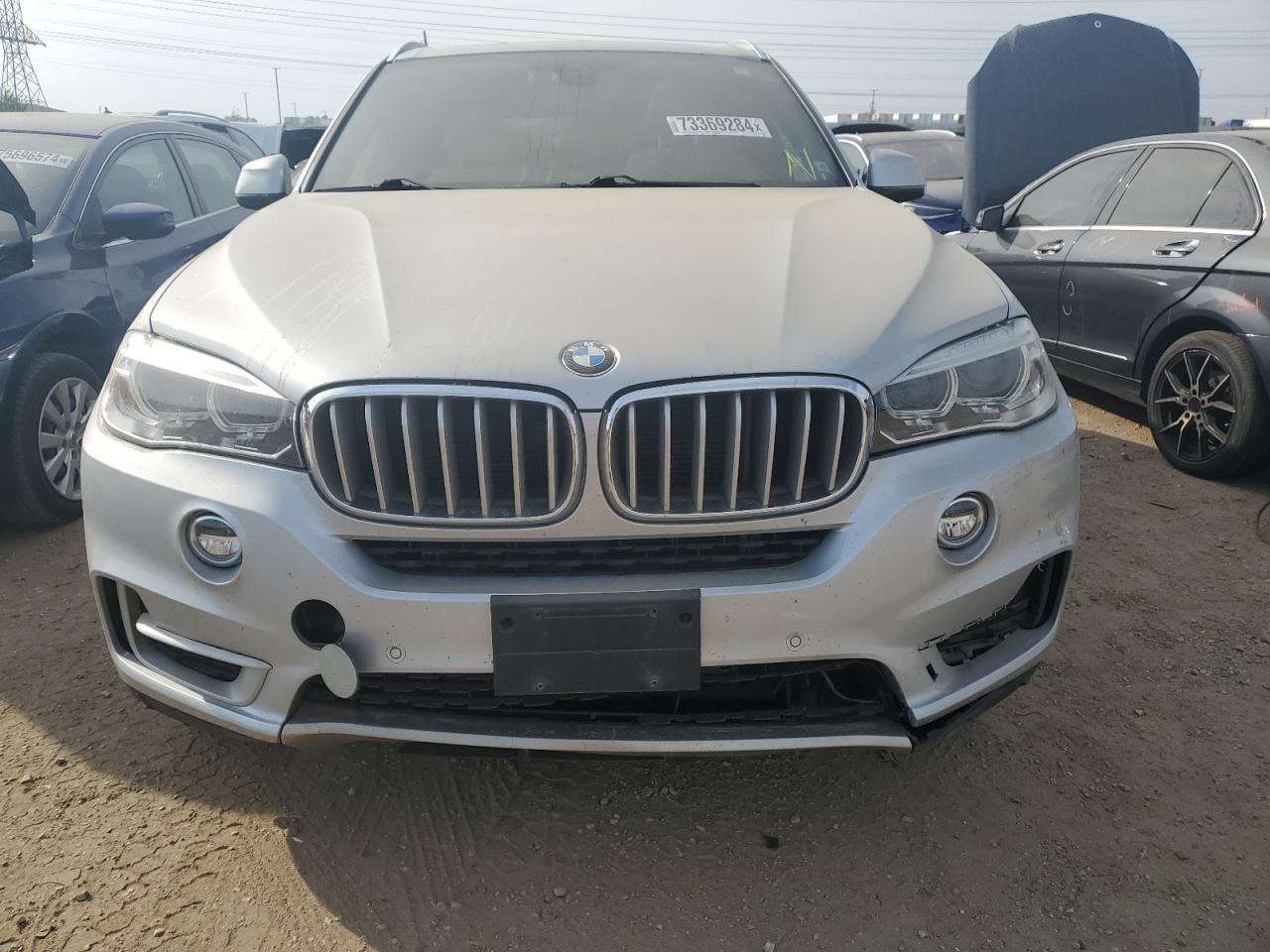 2018 BMW X5 VIN 5UXKR0C5XJ0X86881 Copart auction photo, front end / undercarriage damage thumbnail 5