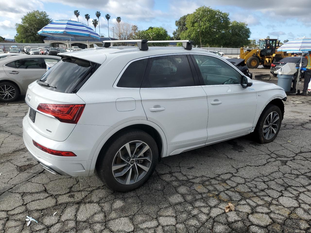 2023 Audi Q5 VIN WA1EAAFY4P2160526 Copart auction photo, front end / minor dent/scratches damage thumbnail 3