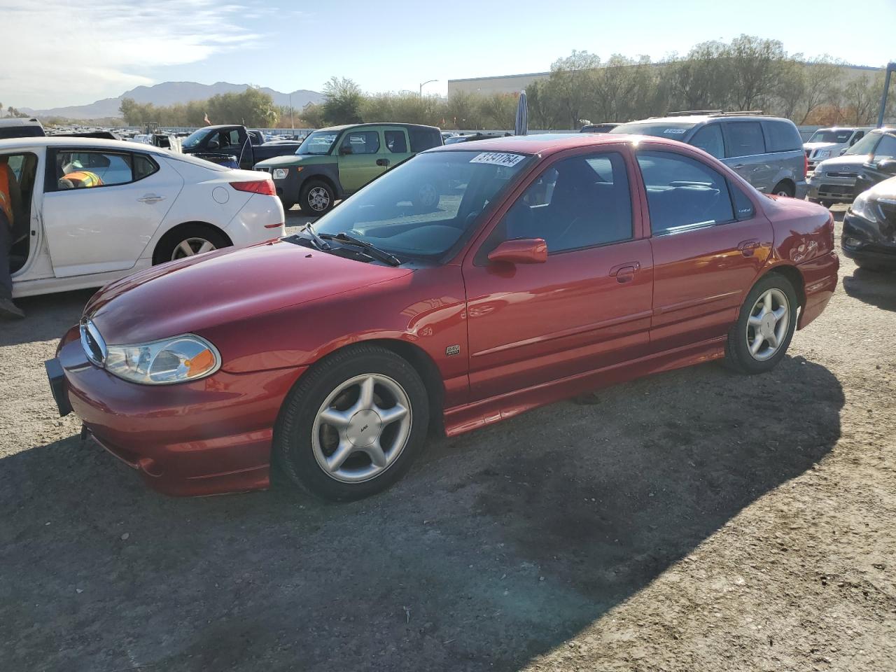 1998 Ford Contour VIN 1FALP68G4WK119895 - Copart auction photo
