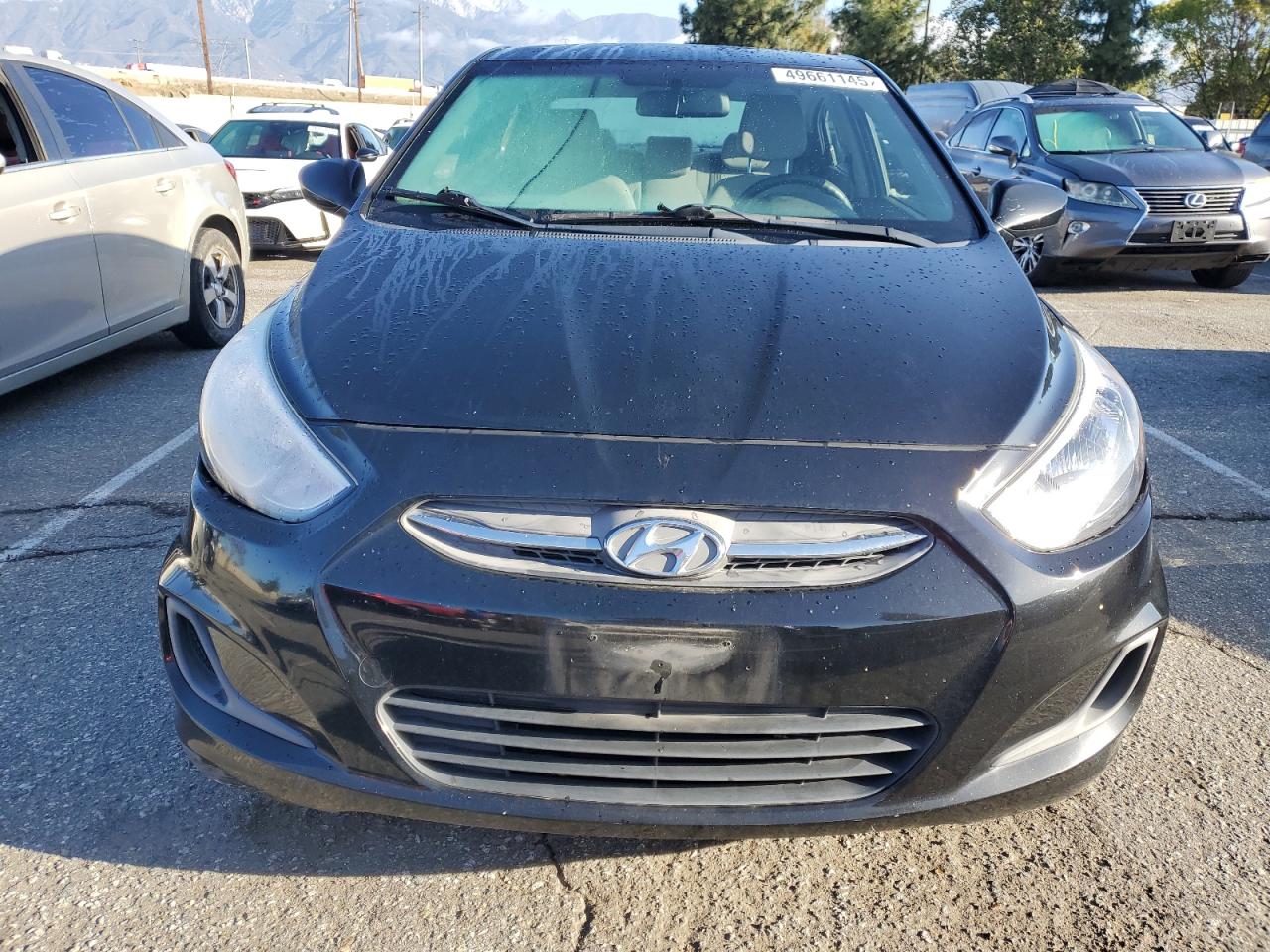 2017 Hyundai Accent VIN KMHCT4AE8HU340406 Copart auction photo, rear end damage thumbnail 5