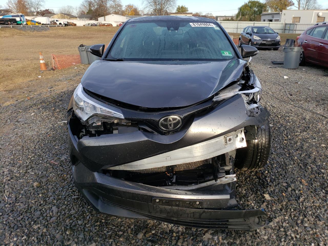 2018 Toyota C-HR VIN JTNKHMBX8J1002346 Copart auction photo, front end damage thumbnail 5