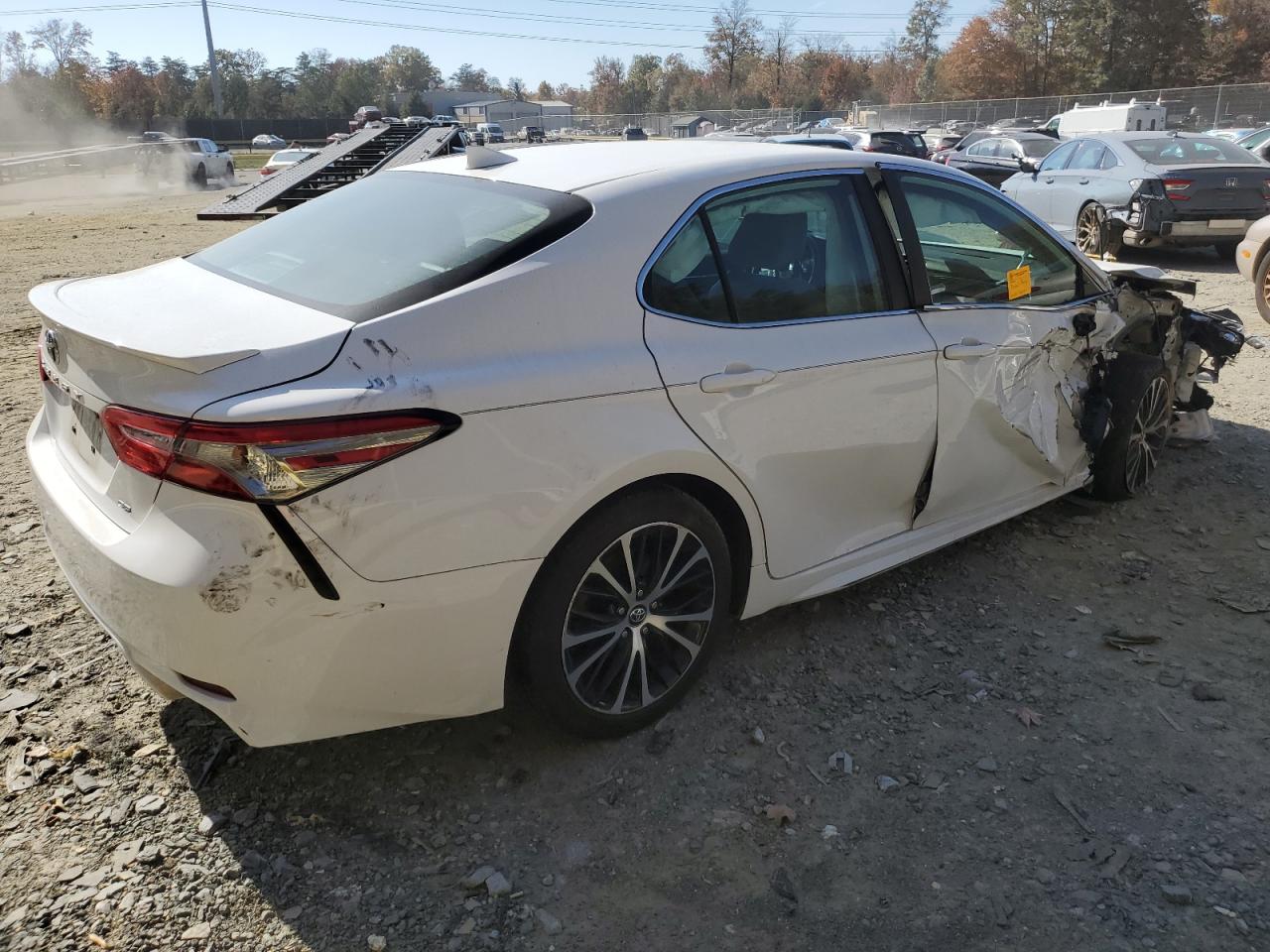 2019 Toyota Camry VIN 4T1B11HK6KU839448 Copart auction photo, side damage thumbnail 3