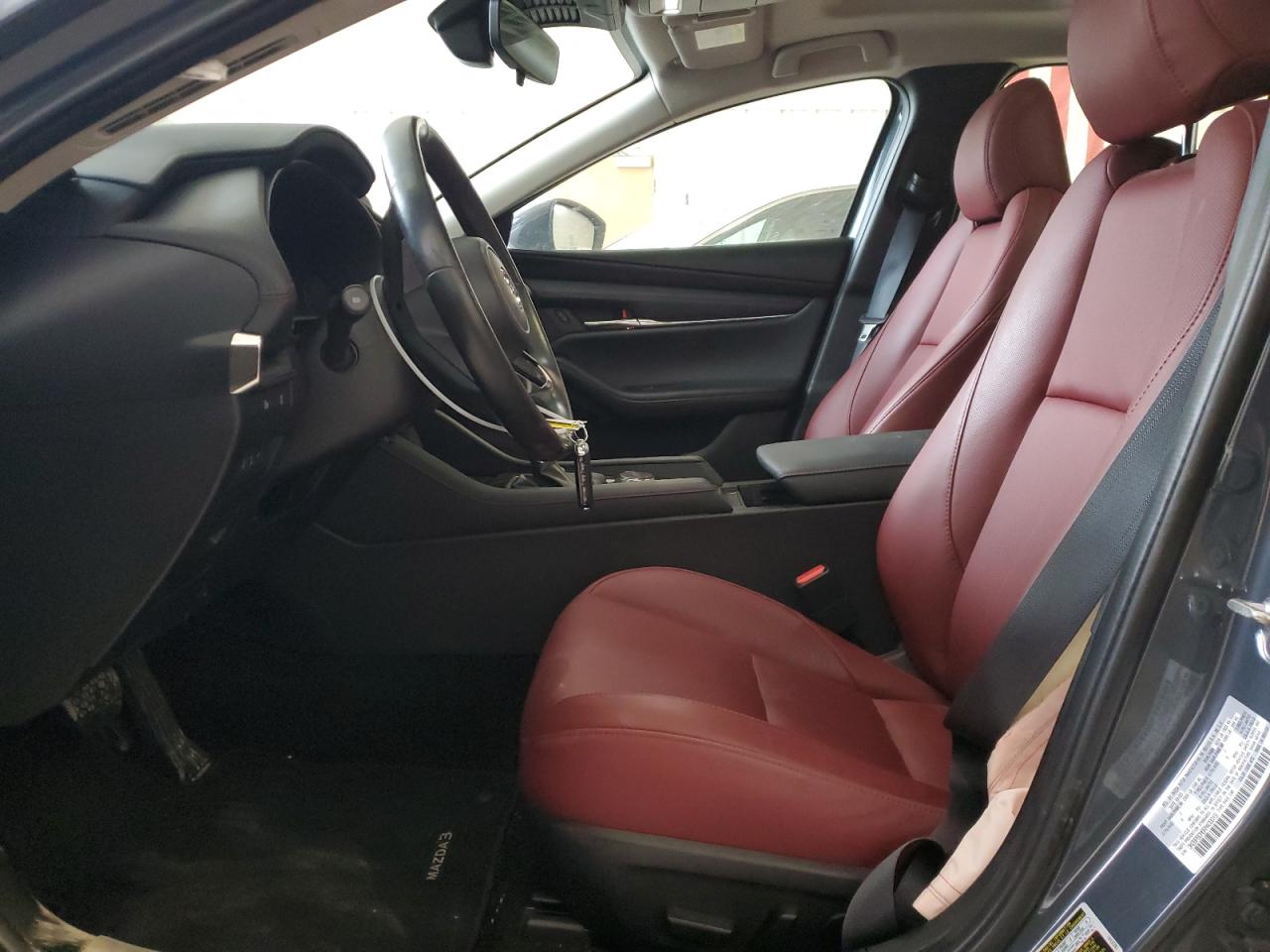 2024 Mazda 3 VIN 3MZBPBCM6RM400019 Copart auction photo, front end / side damage thumbnail 7