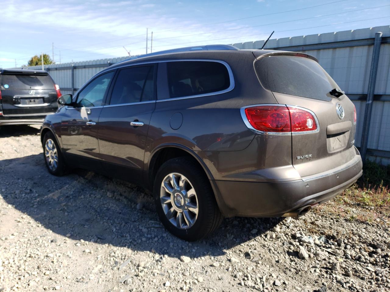 2010 Buick Enclave VIN 5GALVBED0AJ258165 Copart auction photo, mechanical / front end damage thumbnail 2