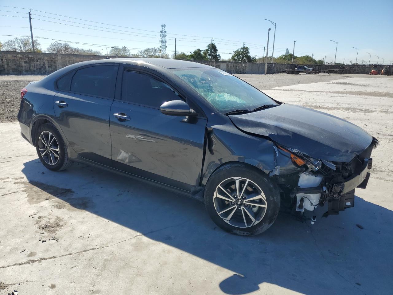 2023 KIA Forte VIN 3KPF24AD4PE680225 Copart auction photo, front end damage thumbnail 4