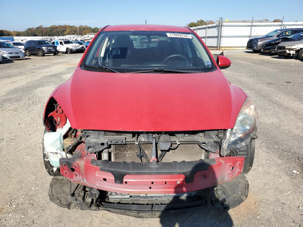 2013 Mazda 3 VIN JM1BL1LPXD1766543 Copart auction photo, all over / rejected repair damage thumbnail 5