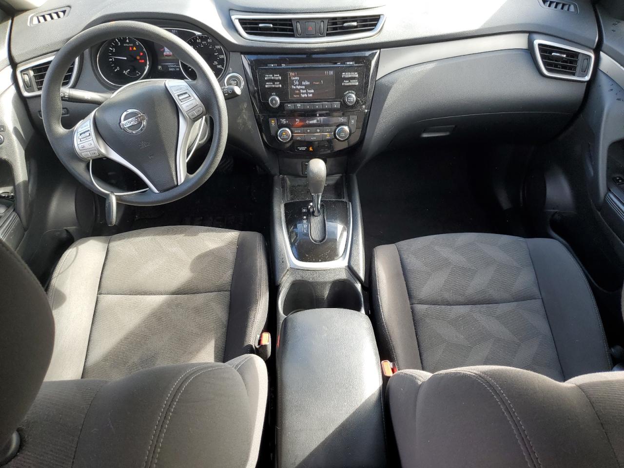 2016 Nissan Rogue VIN KNMAT2MV3GP655090 Copart auction photo, side / front end damage thumbnail 8