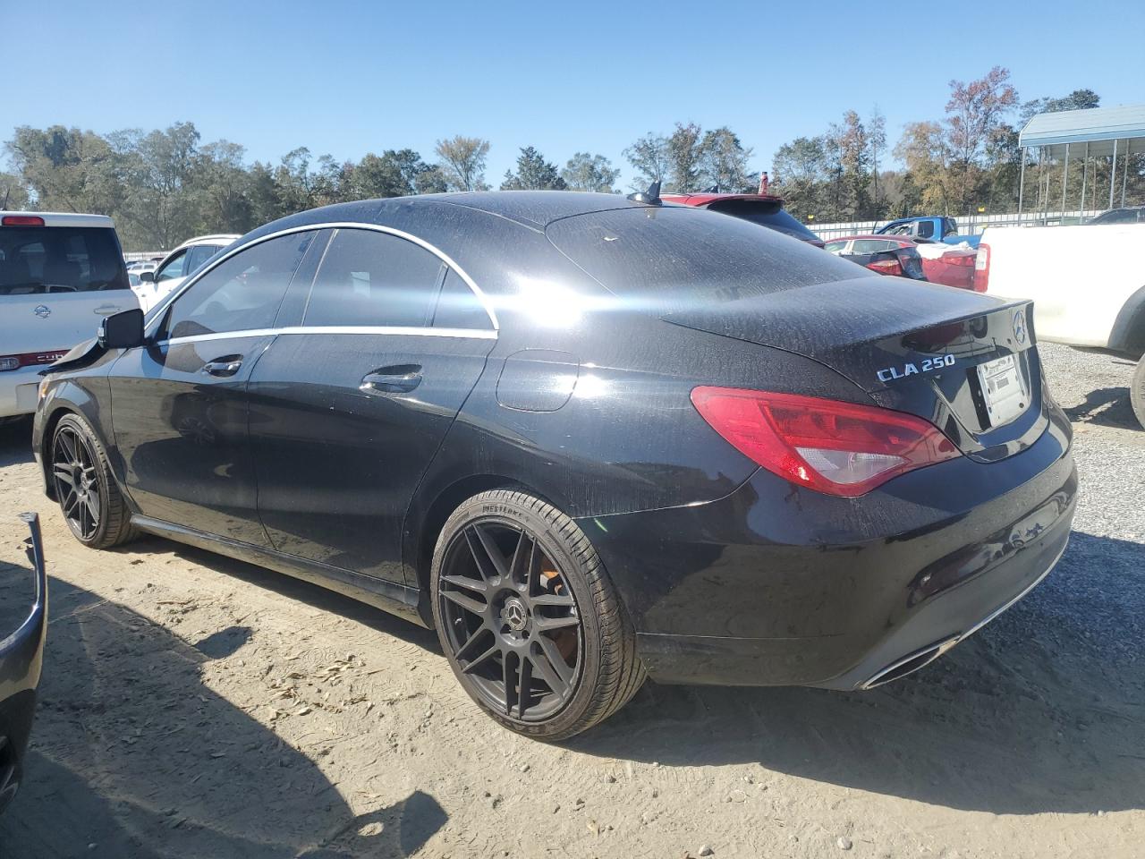 2019 Mercedes-Benz CLA-klasse VIN WDDSJ4EB4KN698793 Copart auction photo, front end damage thumbnail 2