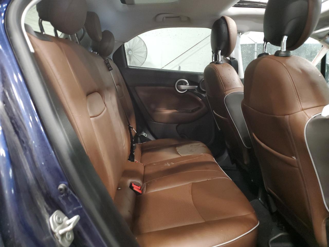 2017 Fiat 500 VIN ZFBCFYDB5HP597173 Copart auction photo, front end / top/roof damage thumbnail 11
