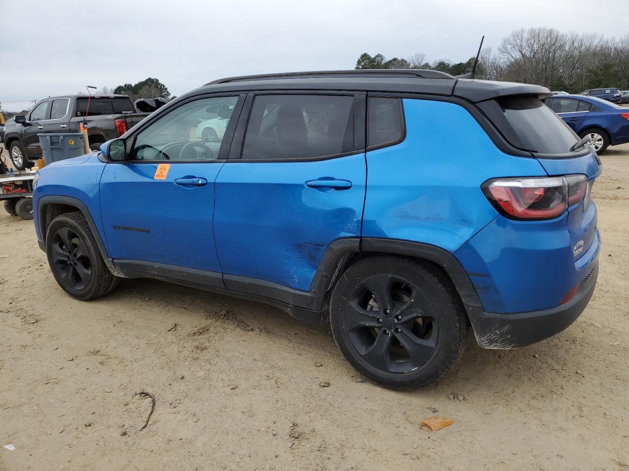 2019 Jeep Compass VIN 3C4NJCBB3KT762876 Copart auction photo, all over damage thumbnail 2